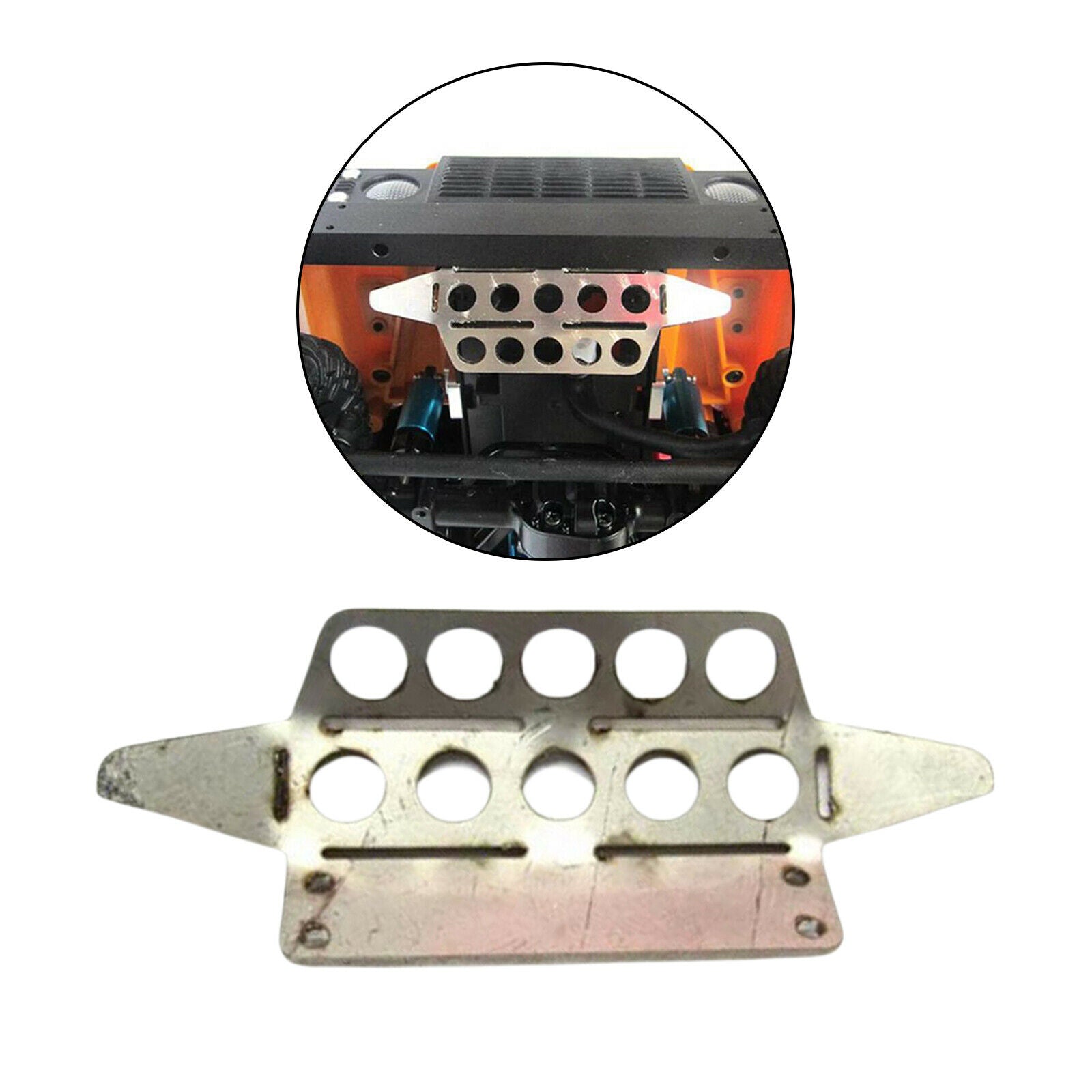 Metal Chassis Armor Guard Plate Board for MN D90 D91 RC Crawler Body Accs