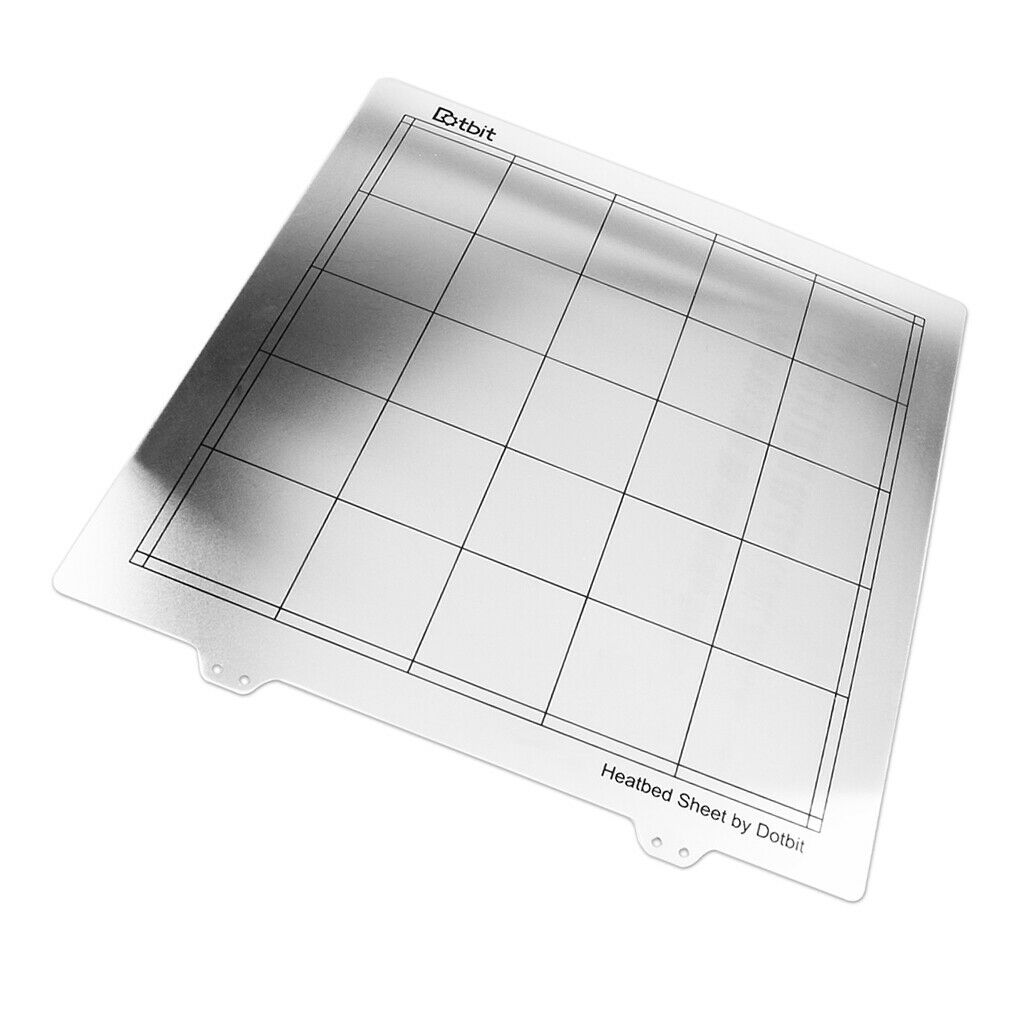 300mm Spring Steel Sheet Heat Bed Platform for CR-10 CR-10S S3 Prusa Tornado