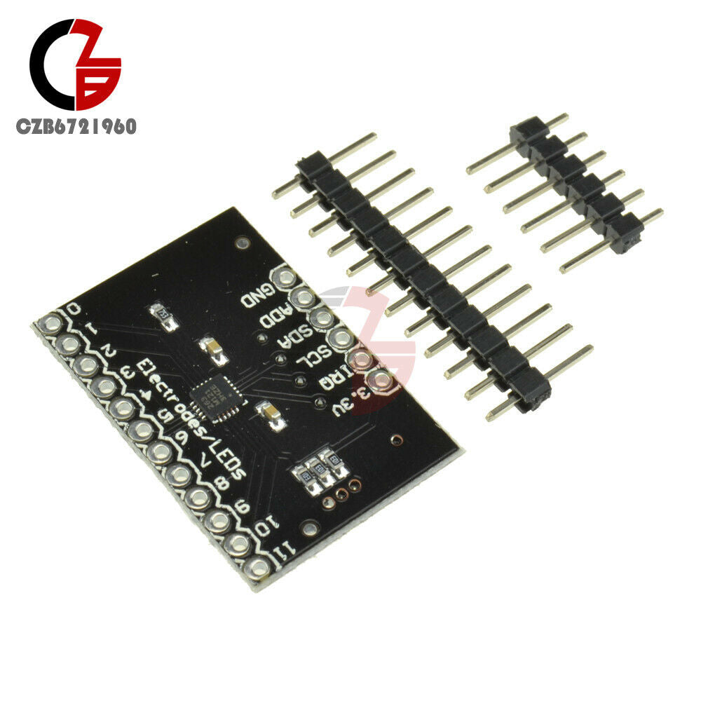 2PCS MPR121 V12 Breakout Board Module Capacitive Touch Sensor Controller I2C