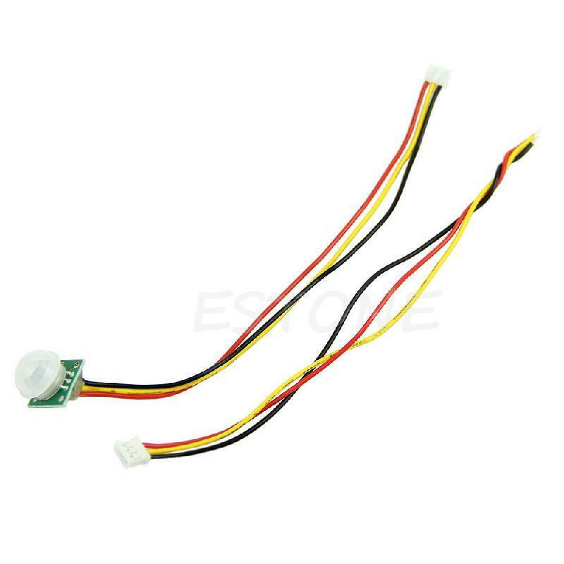 DC 12V Capteur de humain PIR IR Pyroelectric Module infrarouge Ajuster Relais