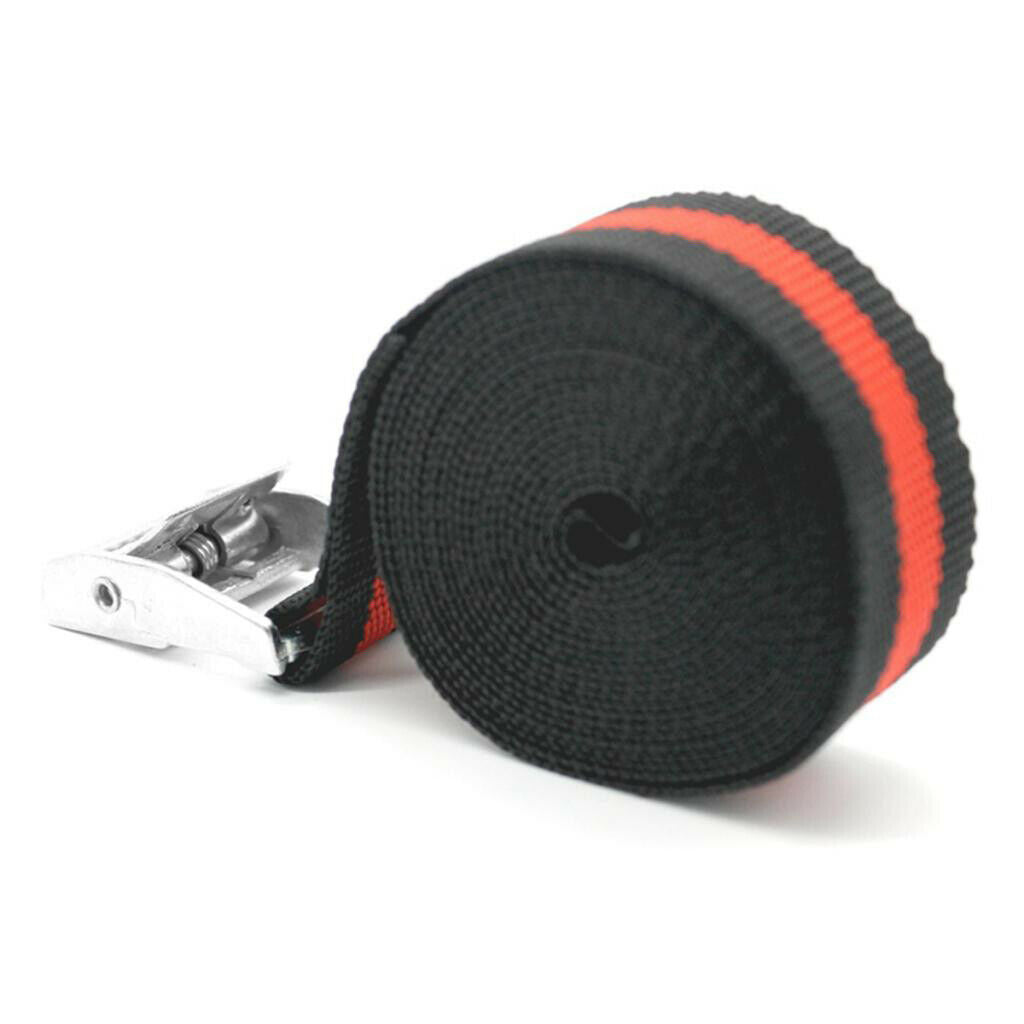 4 pieces cam buckle lashing straps 2.5meters x 25mm for trailers, caravans