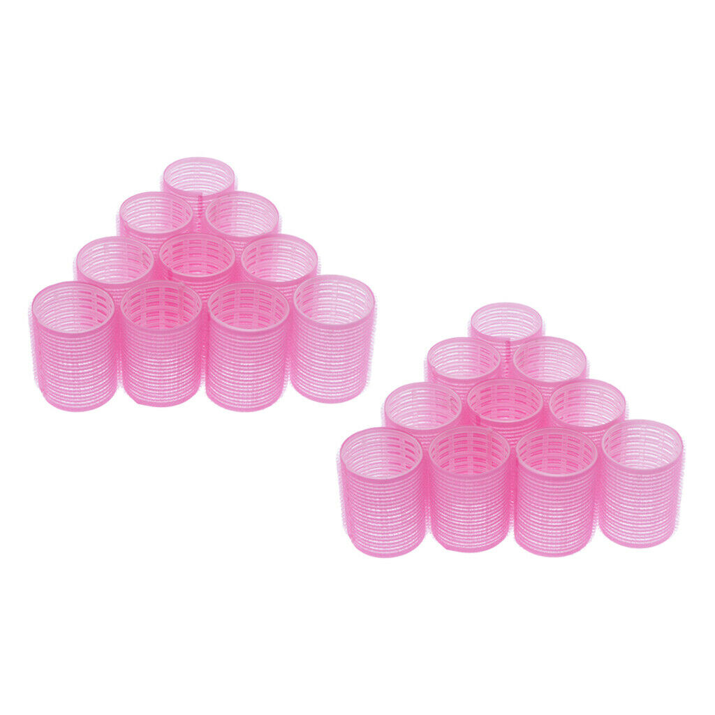 20x Self Grip Hair Rollers Curling Curls Waves Cling Stick Styling Tool 48mm