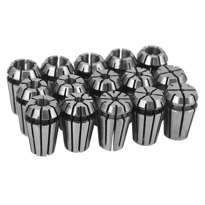 High Quality 15pcs/set ER11 Precision Sp Collet Set For CNC Engraving Machine E6