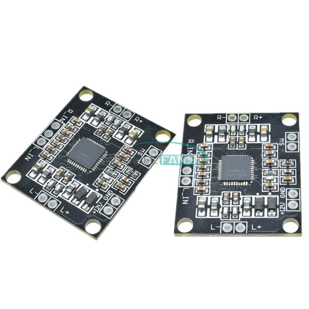 5PCS 12V PAM8610 2*15W Dual channel Stereo Class Digital Amplifier Board