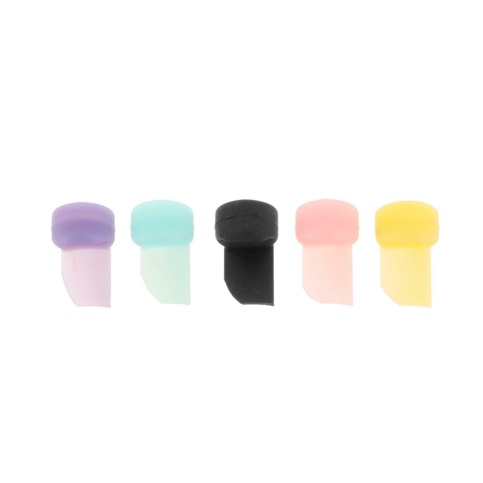 5-Pack Clarinet Thumb Rest Finger Holder Soft Pads for Clarinet Oboe Parts