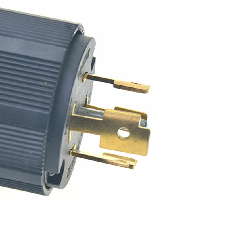 Black twist lock plug 30A 125-250V 3P 4W US CM new