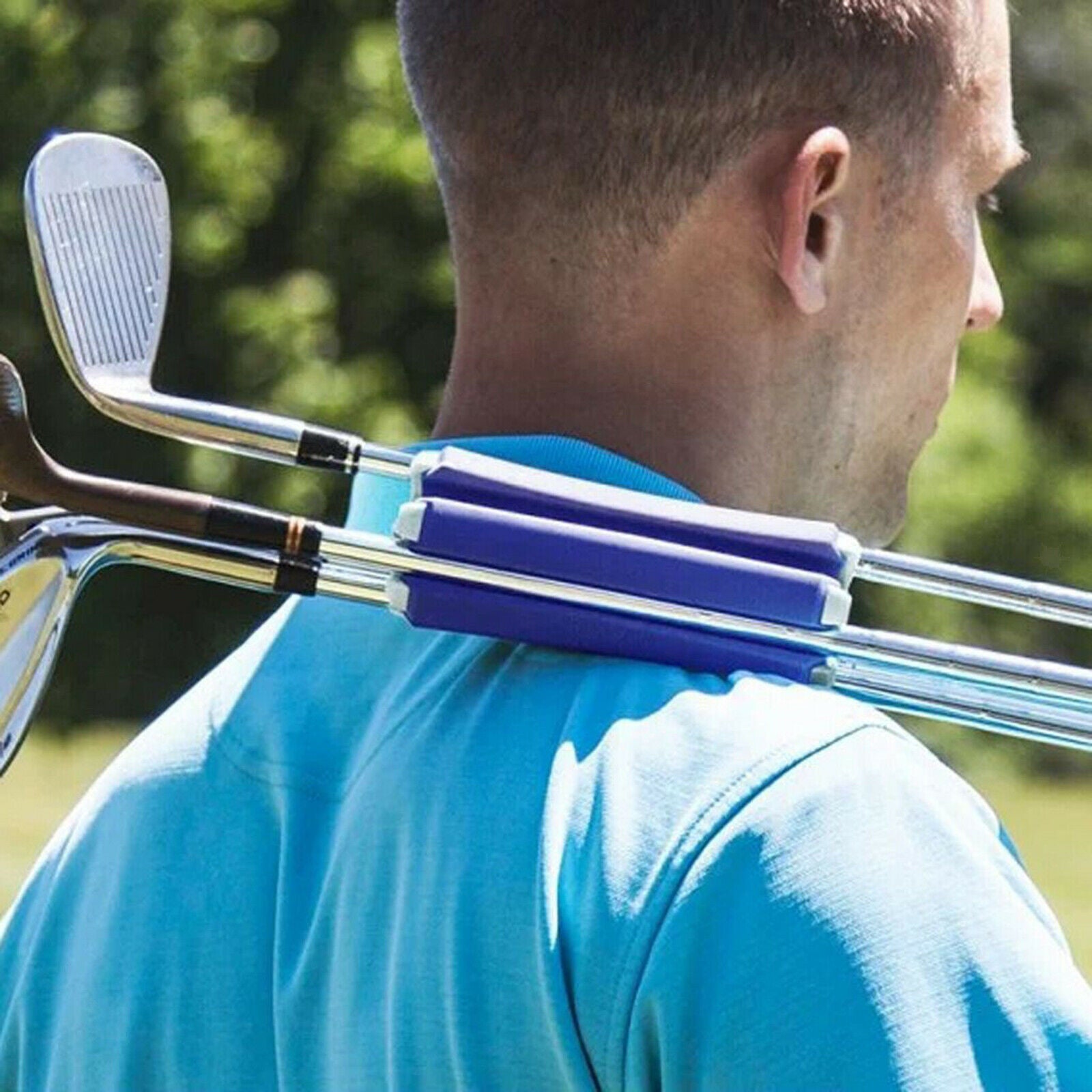 2pcs Portable Small Durable Golf Fixed Clip Organizer Accessories Rack