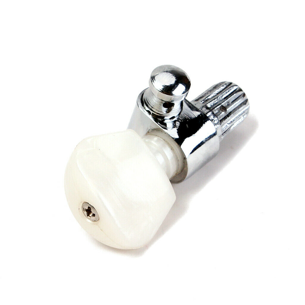 5 String Banjo Tuning Peg Tuners Chrome Beaded Knob for Banjo Accs