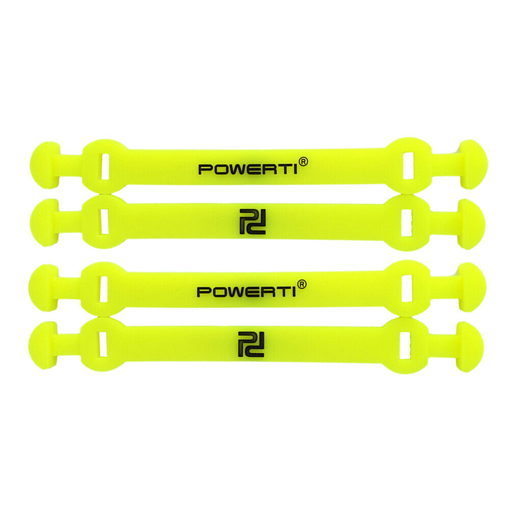 8Pcs Practical Vibration Dampeners Silicone Easy Installation Yellow+Red