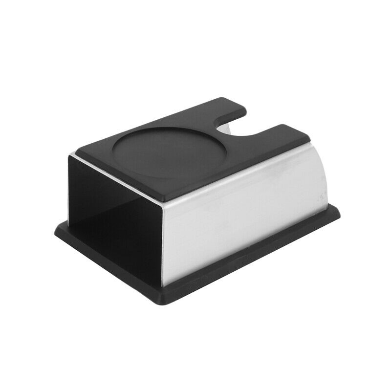 Sturdy Stainless Steel Silicone Espresso Coffee Tamper Stand Barista Tool TampO4