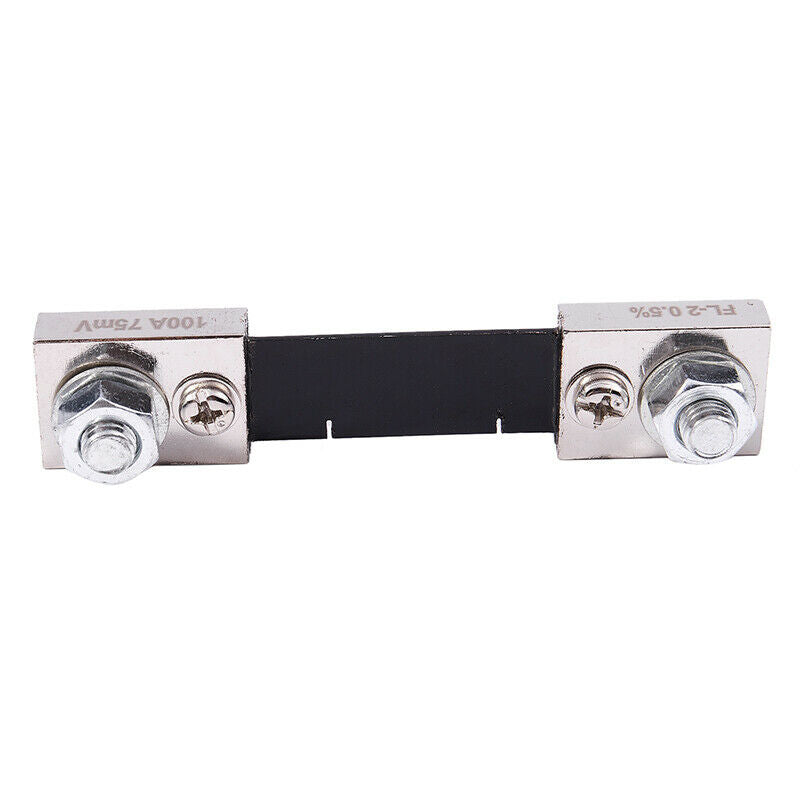 FL-2 DC 100A 75MV Current Shunt Resistor for AMP Ampere instrument panel BlackX4