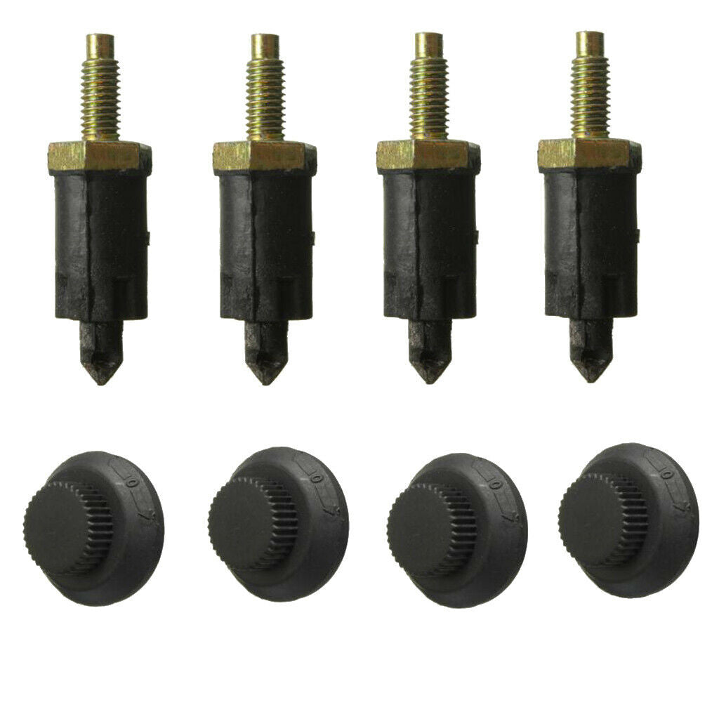 8Piece 2.0HDI Engine Cover Bolt Bonnet Hood Clip For CITROEN PEUGEOT 307 406