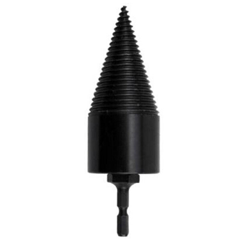 42MM Plus Hex Shank Drill Bit Firewood Chop Wood Screw Splitting Reamer Punch