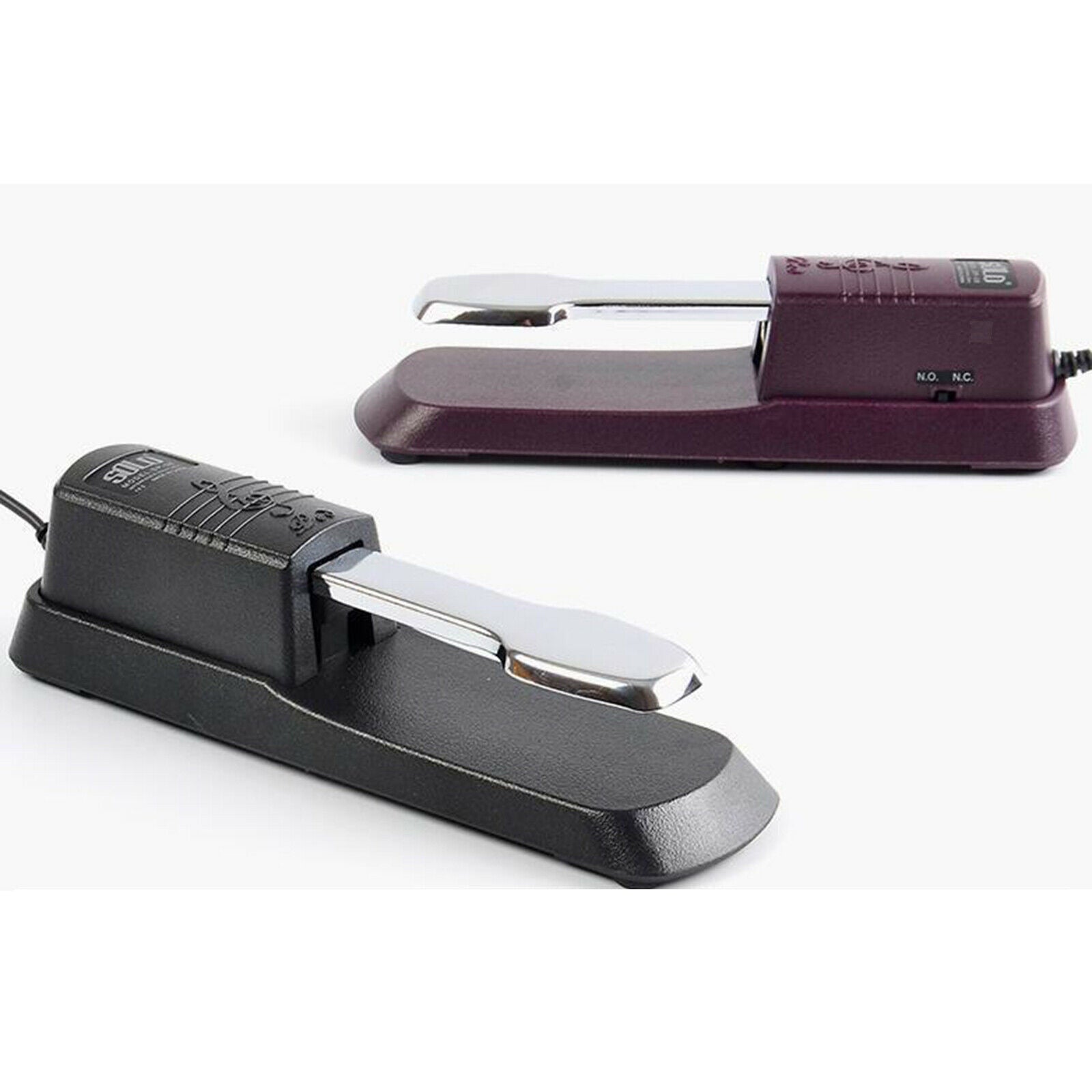 Sustain Pedal keyboard Damper Foot Pedal for Yamaha Korg Behringer Purple