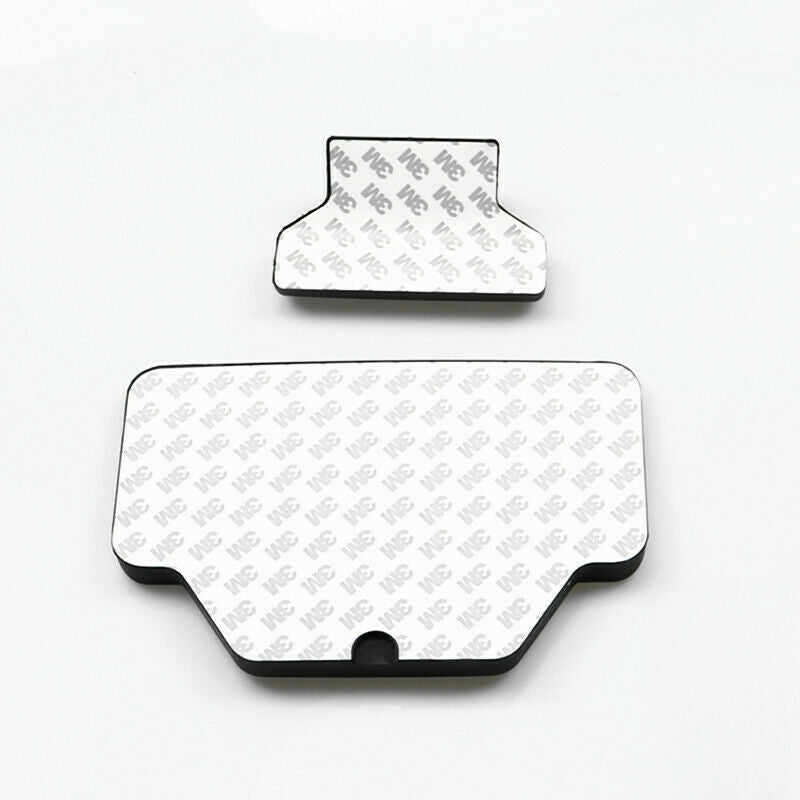 Aluminum Luggage Rear Box Black Backrest Pad For BMW F700 F800 R1200 Yamaha