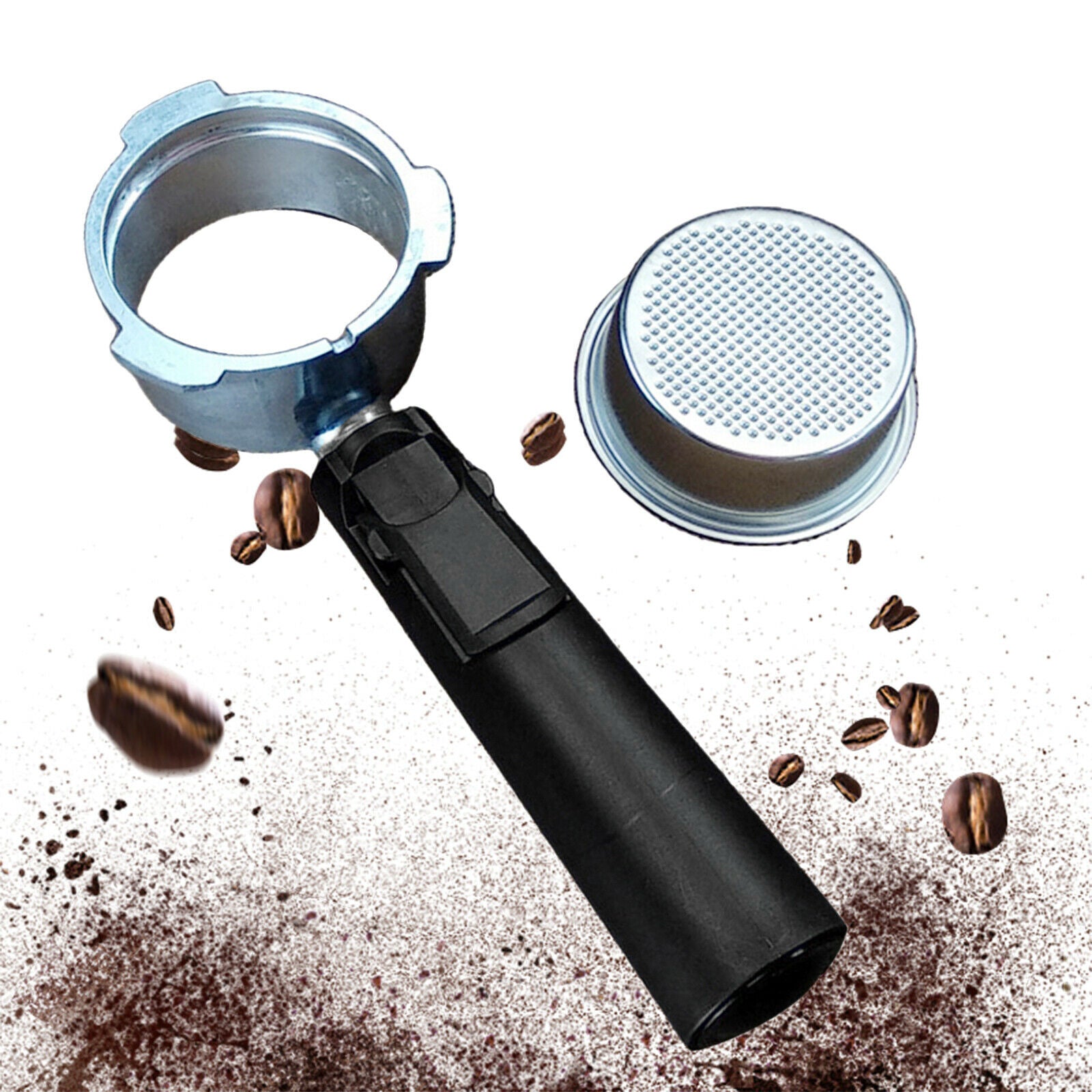 Professional 51mm Bottomless Portafilter Replace for Coffee Maker Kitchen