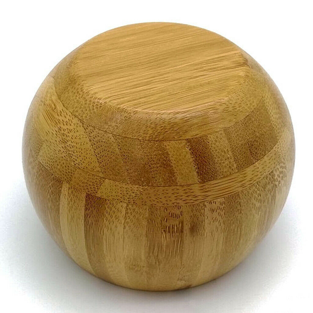 Wooden Spice Jar Sugar Bowl Condiment Box with Spoon Lid Kitchen Gadget
