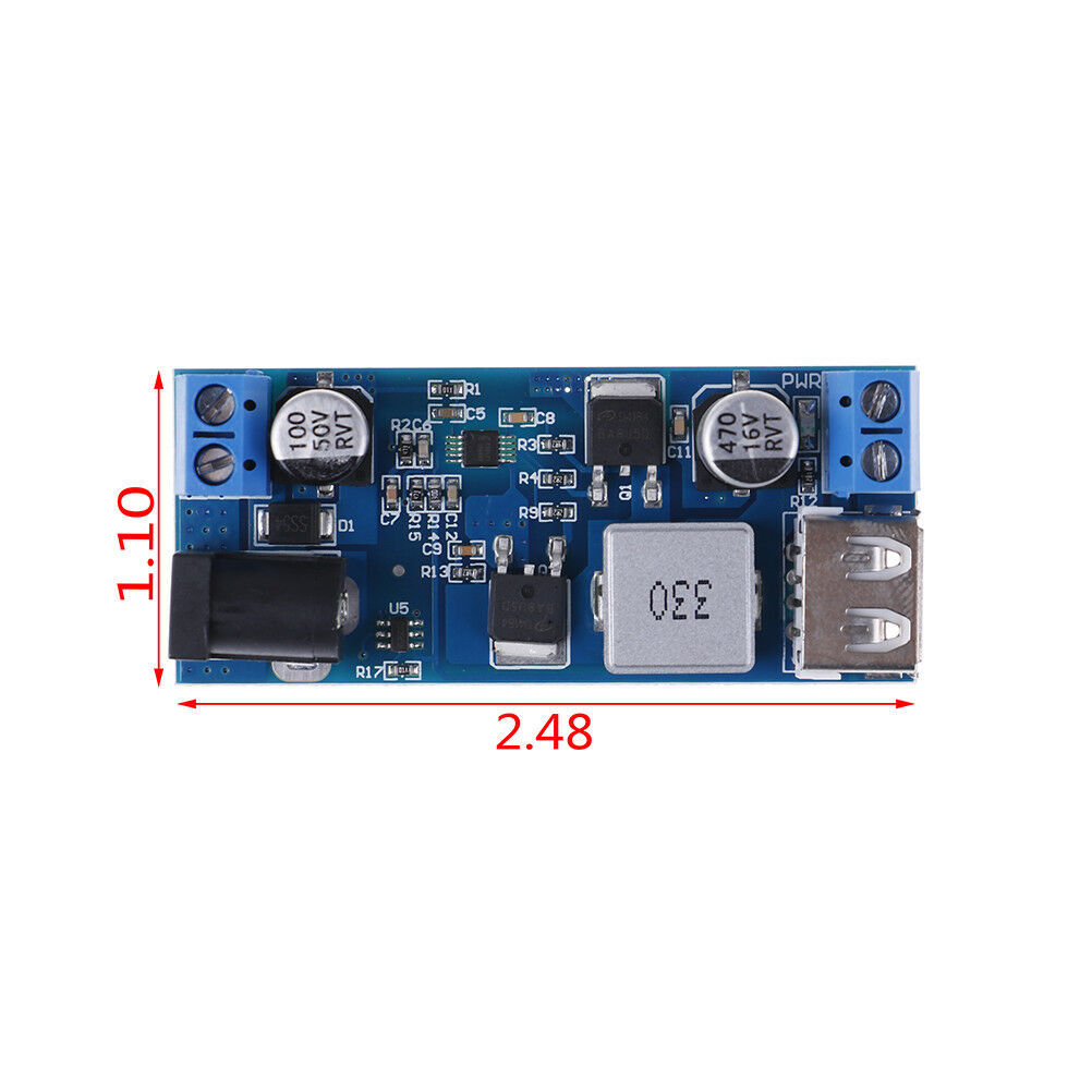 24V / 12V to 5V 5A powermodule DC-DC step-down power supply converter N WF