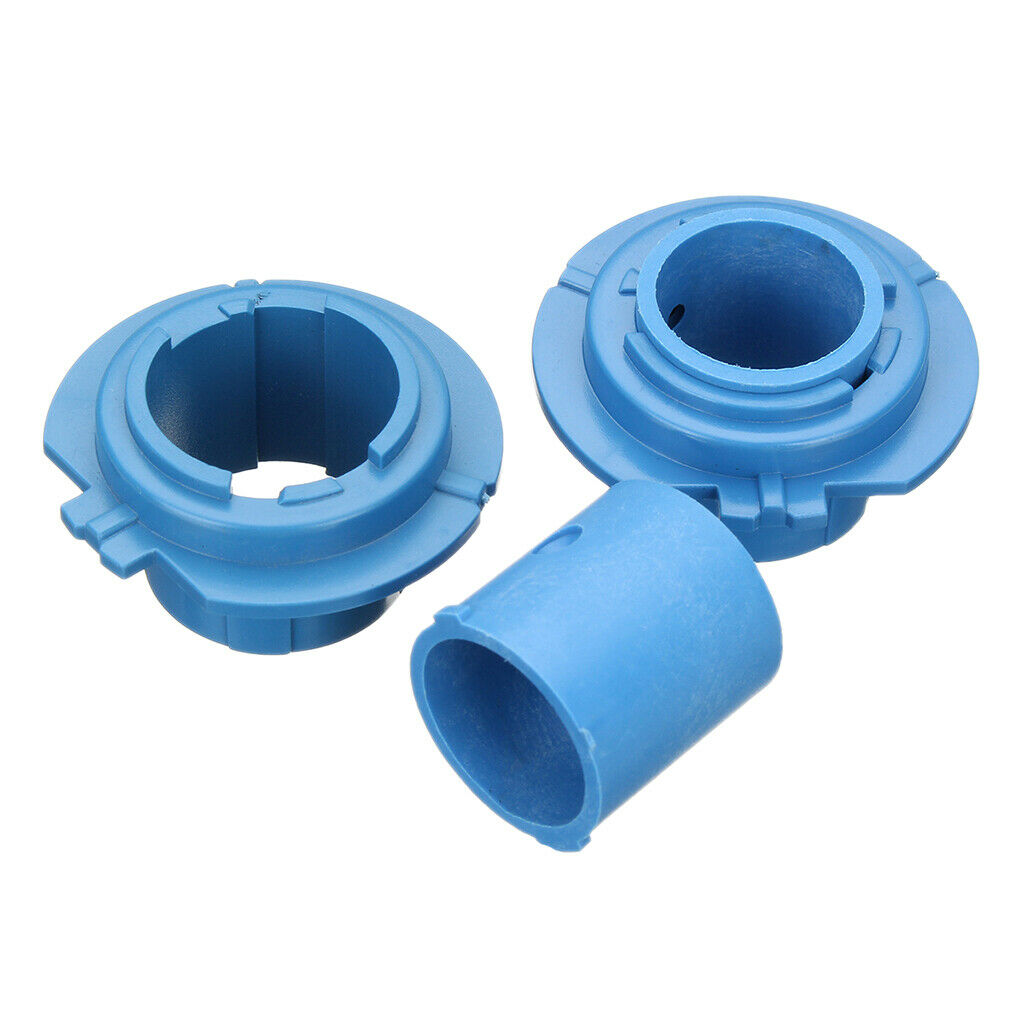 2Pairs H7 Car LED Halogen Headlamp Headlight Holder Socket Retainer Adapter
