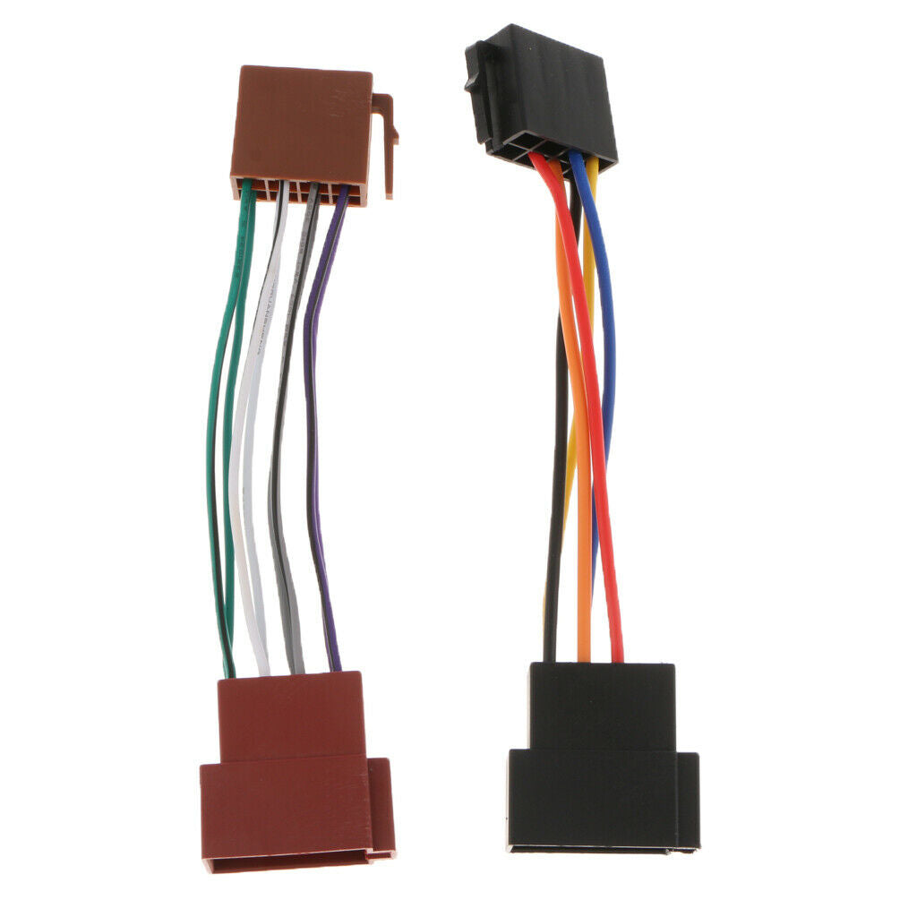 Car Radio Male To Female Wiring Harness Adapter Connector for Volkswagen