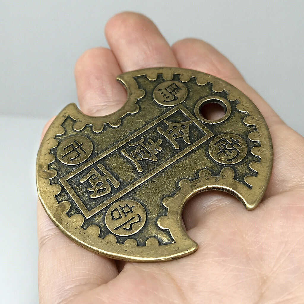 1pc Chinese Bronze Coin Copper Retro Money Coin Decor Souvenir Collections