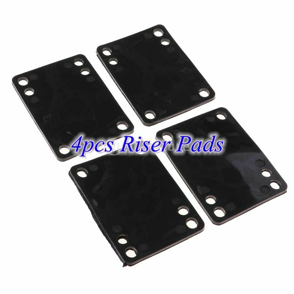 3X 4pcs Longboard Shockpads Hardware Skateboard Trucks Decks Wheel Tools