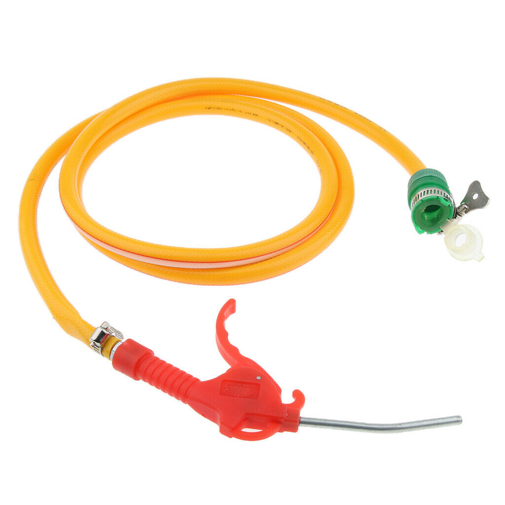 Multi Purpose Warmer Hot Water Bottle Water Injection Tube with Nozzle 2m