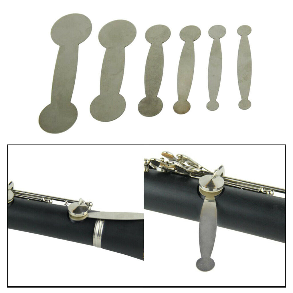 6Pcs/Set Clarinet Pads Repair Tools Clarinet Oboe Bassoon Tube Woodwind