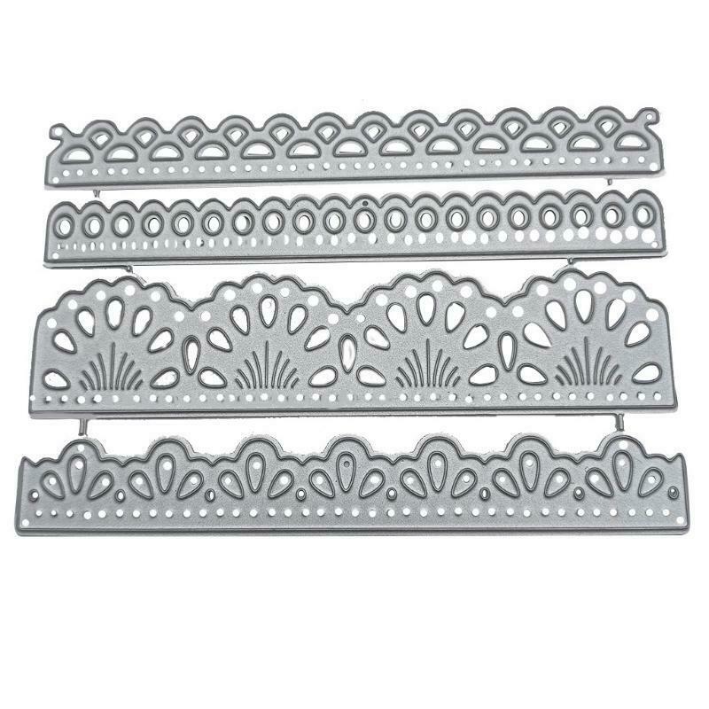 Flower Lace Carbon Steel Cutting Dies DIY Scrapbooking Photo Album Embossing