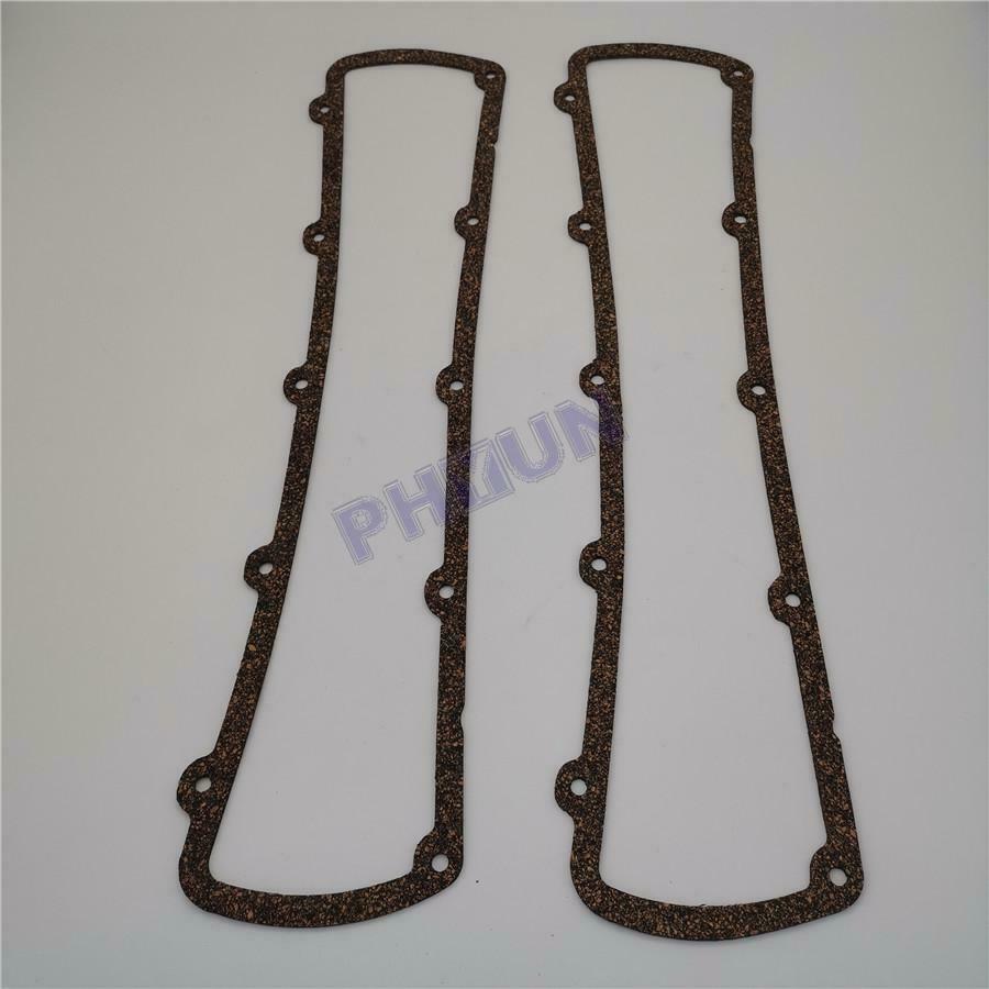2x Rubber Valve Cover Gasket For Oldsmobile 260 307 330 350 400 403 425 455 V8s