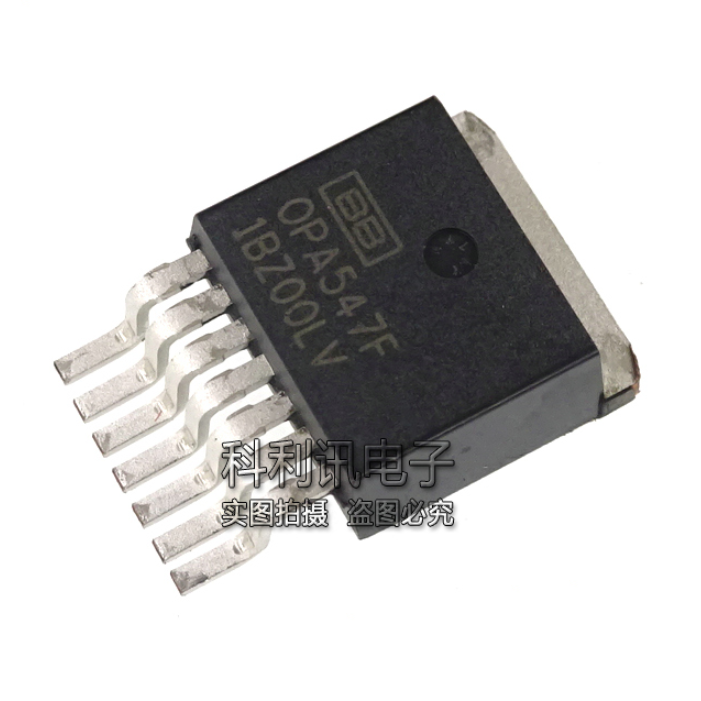 1PCS  OP AMP IC BURR-BROWN(BB)/TI TO-263 (DDPAK) OPA547F OPA547F/500 OPA547FKTWT