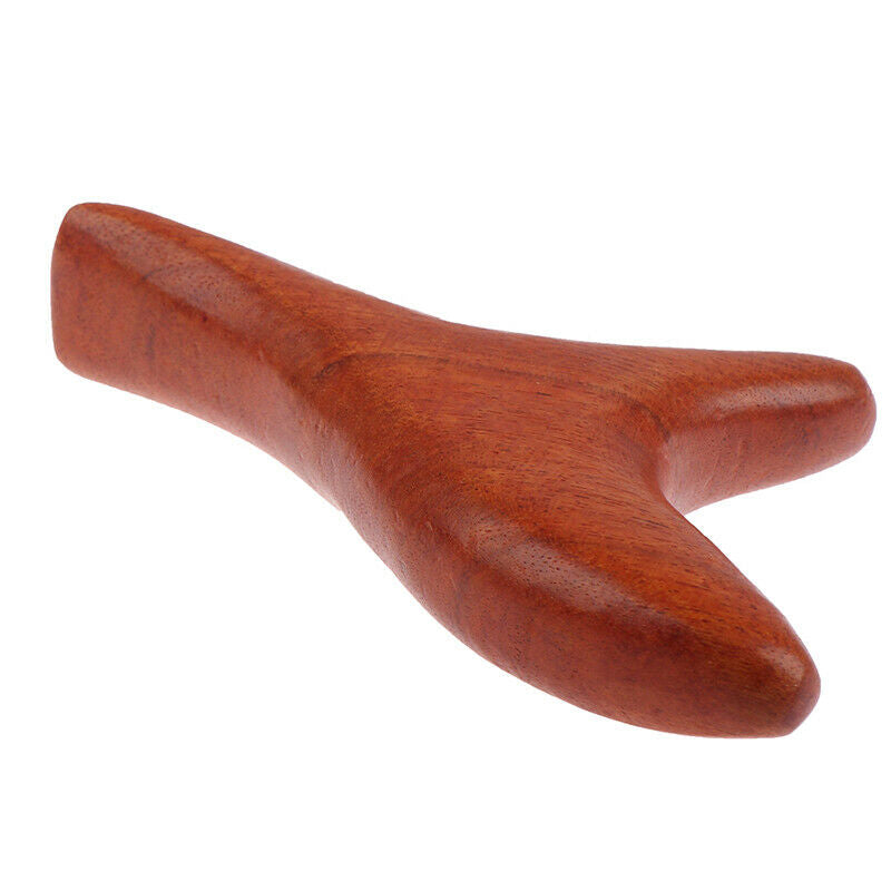 Wooden Triangle Body Massager Acupuncture Therap Reflexology Relax Stress.l8
