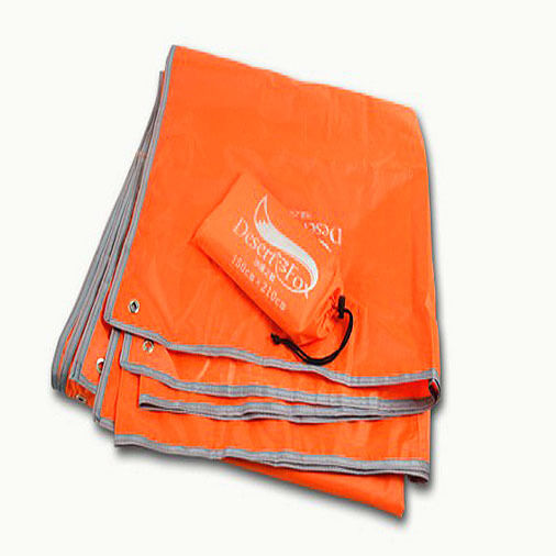 Outdoor Portable Orange Backing Camping Tent Mat Waterproof Picnic Cushion Pads
