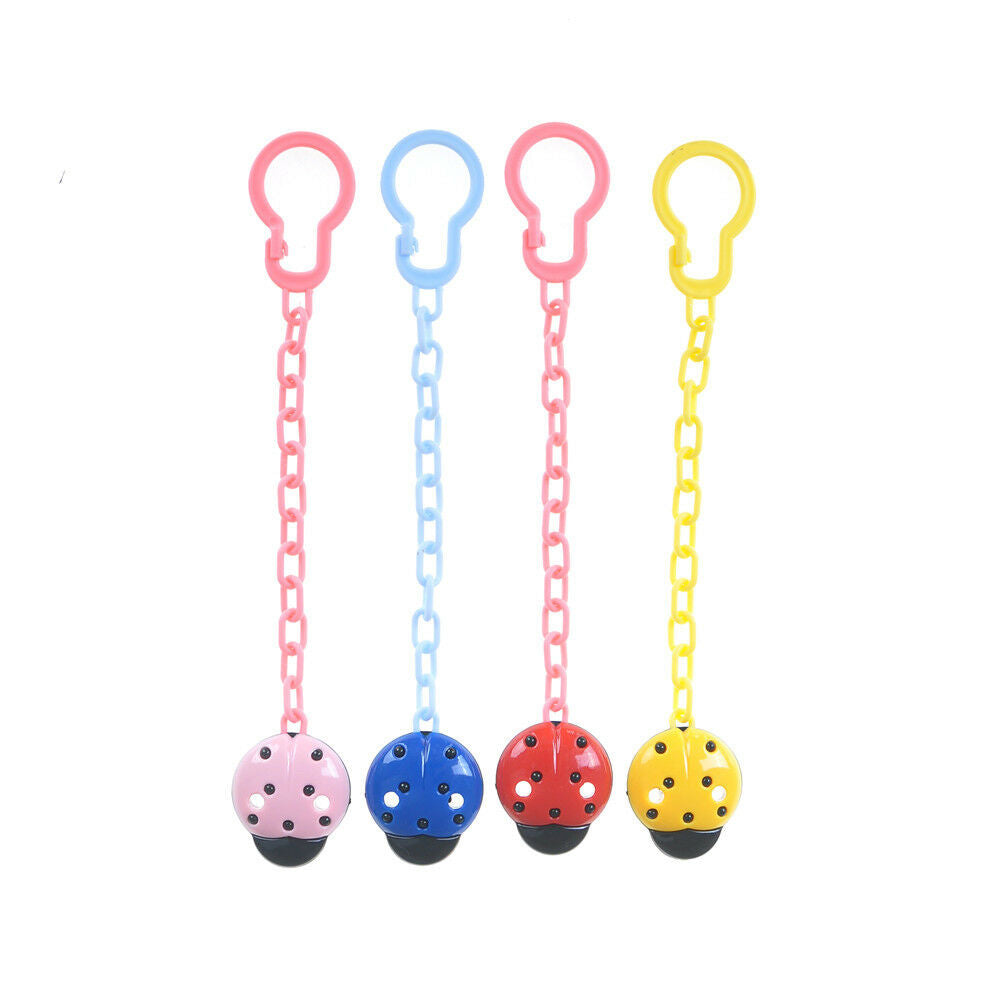 4Pcs Baby Newborn  Pacifier Clip Chain Strap Dummy Soother Nipple Holder .l8