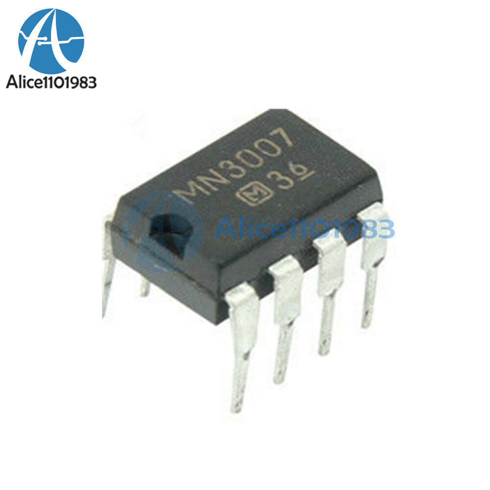 10PCS MN3007 MN 3007 DIP-8 GUITAR DELAY EFFECTS PEDAL CHIPS IC DIP8 AL