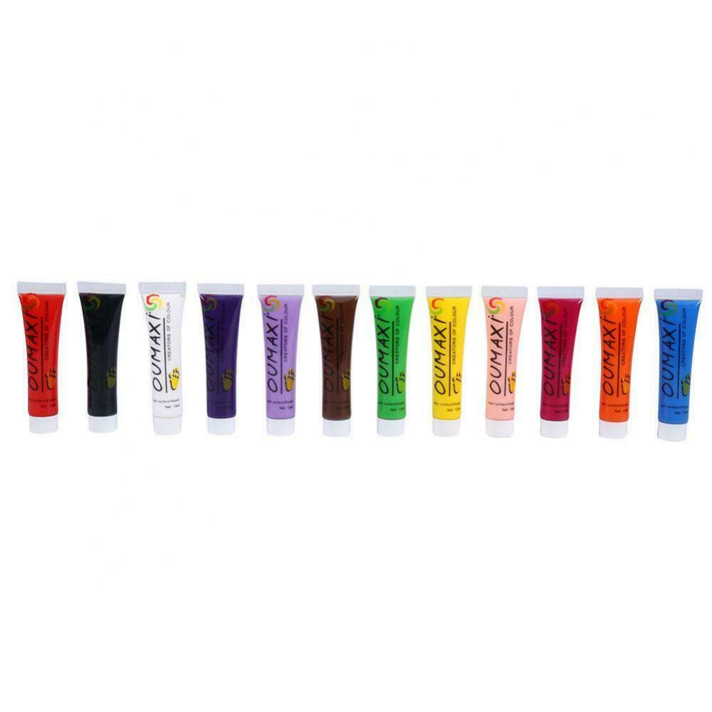 12 colors nail pigment, nail salon nail art painting color