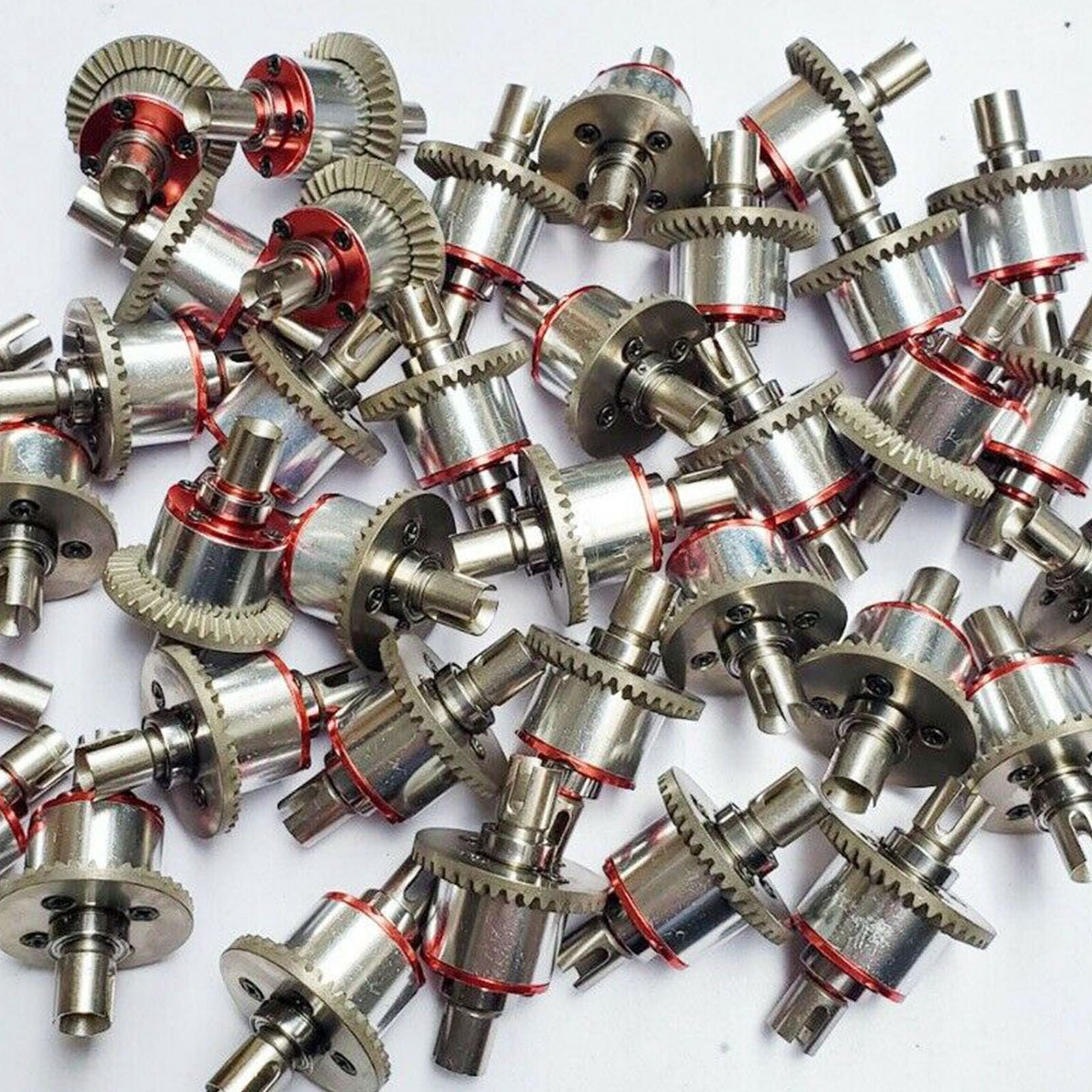 2Pcs Full Metal All-Metal Differential Gear Upgrade Parts for Wltoys 144001