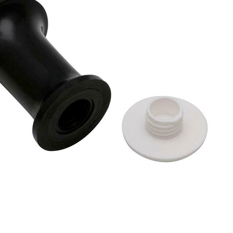 White Black Plastic Hair Salon Neck Duster Refillable Powder Brush
