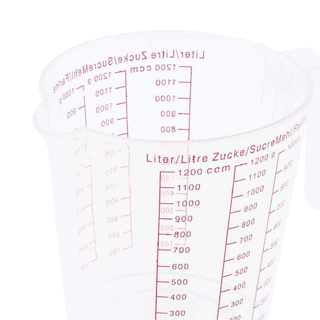 Plastic Measuring Cup Beaker Measuring Tools Plastic For Kitchen Baking
