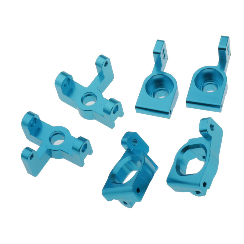 6 Pieces 14th RC Car C Hub Carriers Set Upgrade for WLtoys Parts Accessories