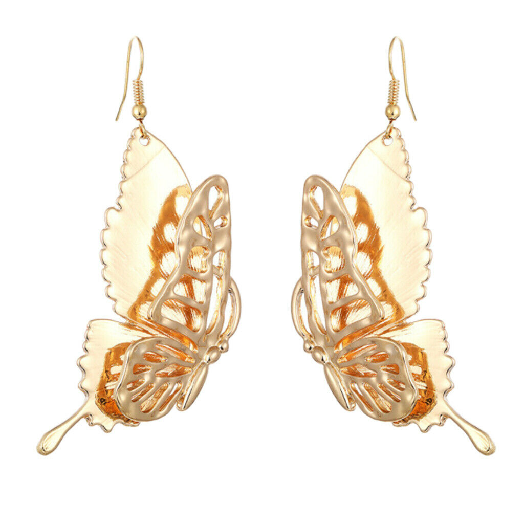 1 Pair Fashion Butterfly Dangle Earrings Boho Statement for Women Lady