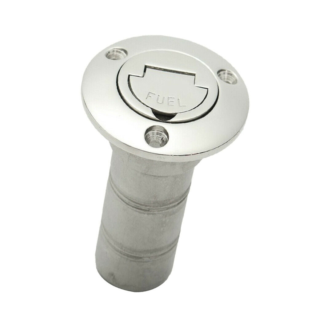 Marine Boat Fuel Deck Fill Filler Keyless Lift   Stainless Steel 38mm 1.5