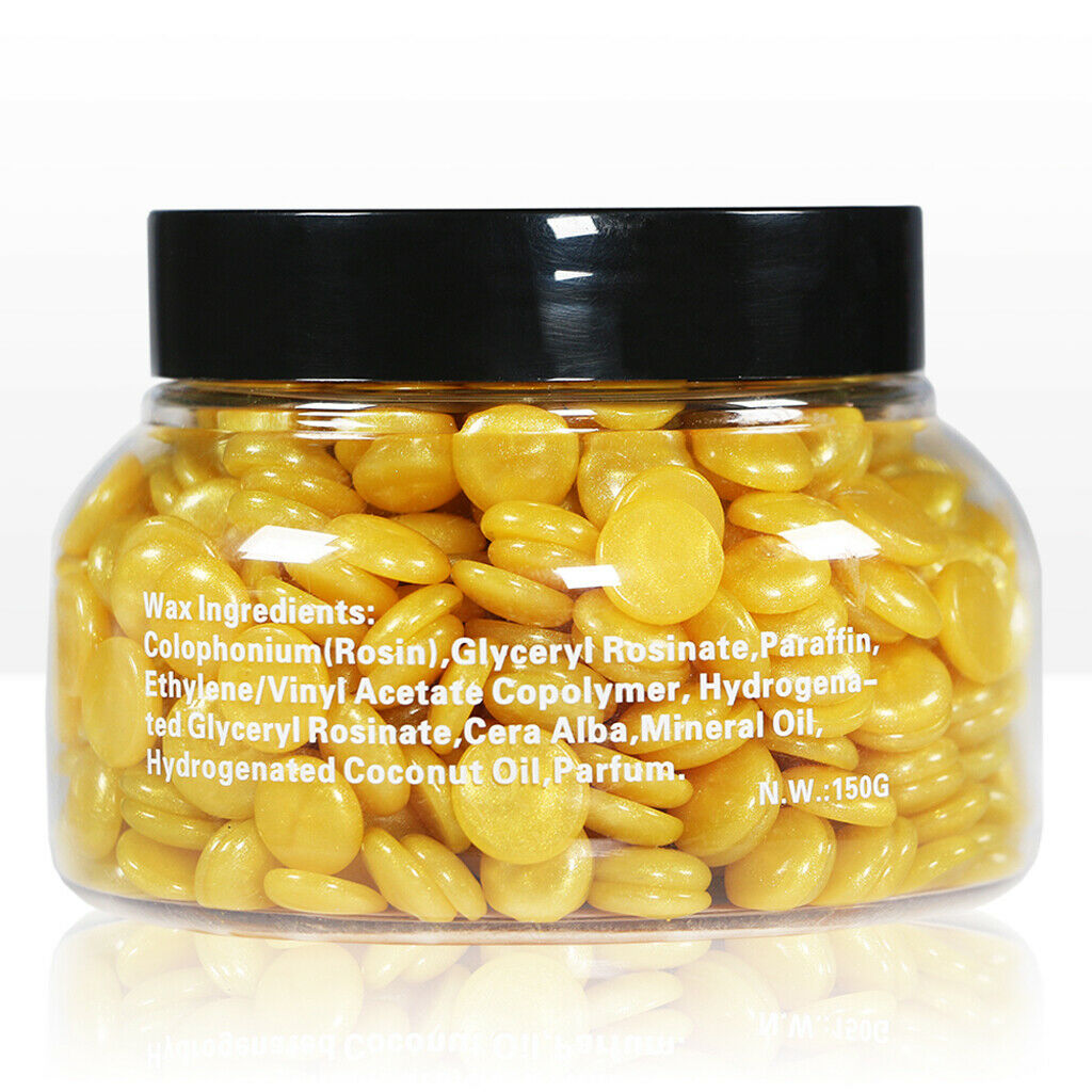 2 Pcs Wax Beans Hot Film Wax Bead Hair Removal Painless Depilatory 150g