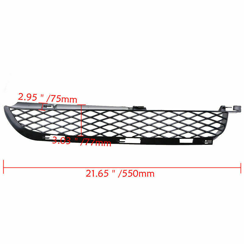 Front Bumper Grille Lower Grill Trim Fit BMW X5-Series E53 2004-2006 Replacement