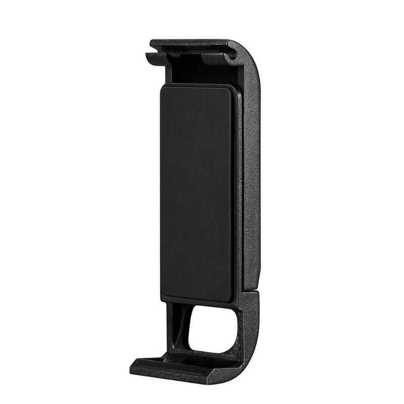 Battery Side Door Chargeable Battery Lid Door Battery Cover Fits for Hero9 Black