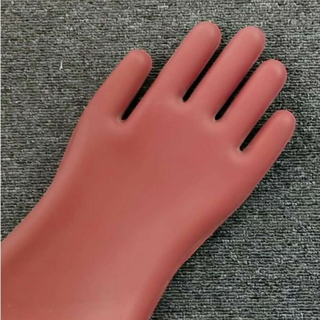 1 Pair Durable Insulating Gloves 12KV Safety Electrical Waterproof Gloves