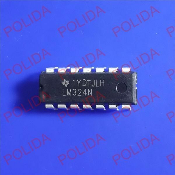 10PCS Operational Amplifiers IC TI DIP-14 LM324N LM324NE4 LM324NE3 LM324
