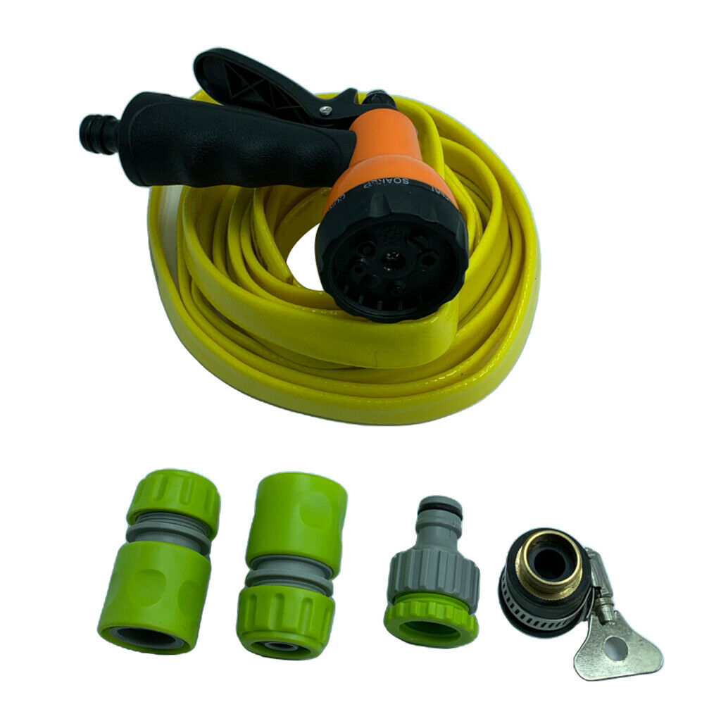 Home High Pressure Garden Spray Gun Set Car Wash Flower Vegetable Watering 5m