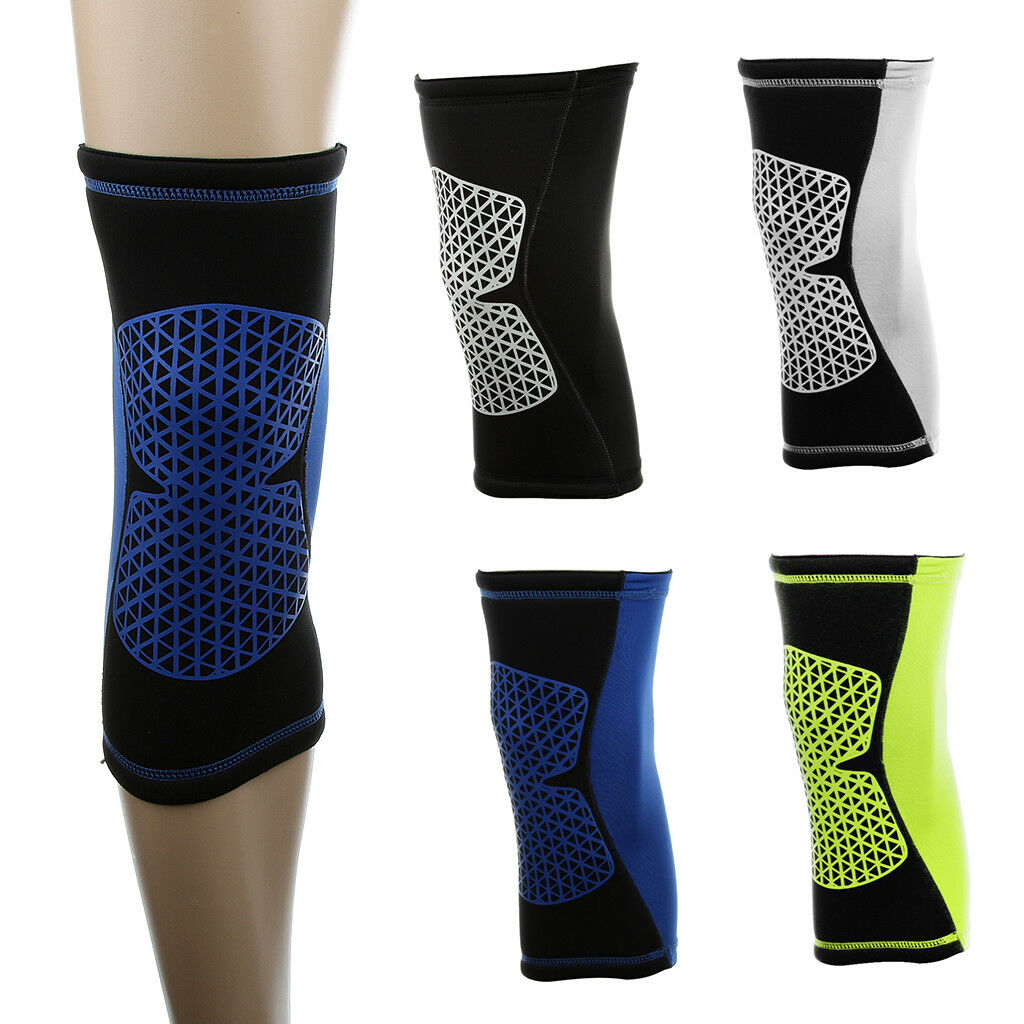 Elastic Breathable Knee Leg Support Brace Sleeve Basketball Gym Patella Wrap