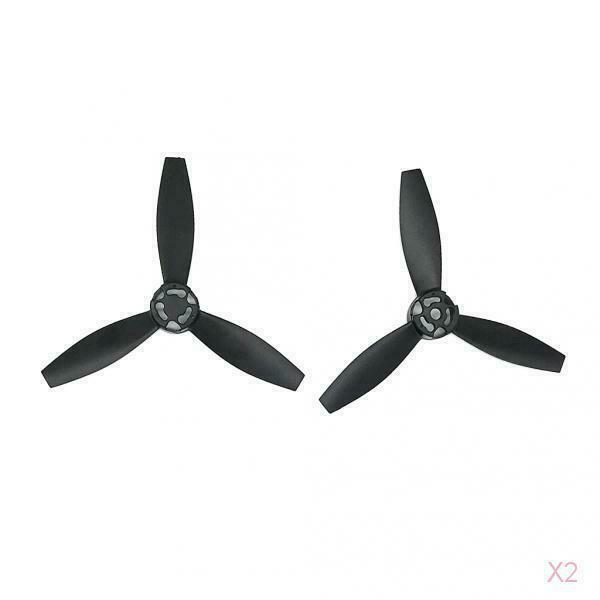 Rotor Propellers Props for Parrot Bebop 2 Drone Carbon Fiber Black